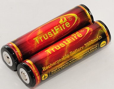 Bære protestantiske Konflikt Test / review: TrustFire TF18650 3000mAh (Flame) - Rechargeable Batteries -  BudgetLightForum.com
