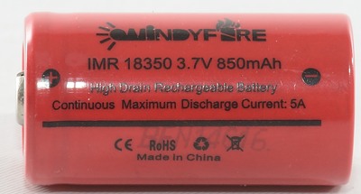 UltraFire TR 14500 1200mAh 3.7V Rechargeable Unprotected Li