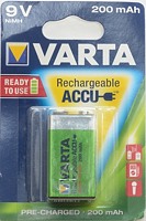 VARTA Pile rechargeable 9V 200mAh + Porte Clé VARTA OFFERT - Its à