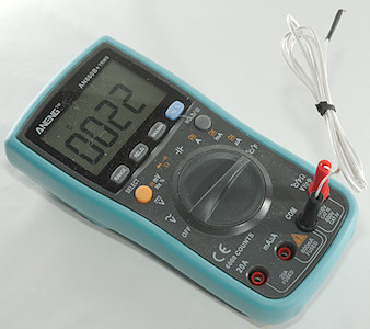 K Type Thermocouple Sensor Multimeter Temperature Probe Banana Plug 