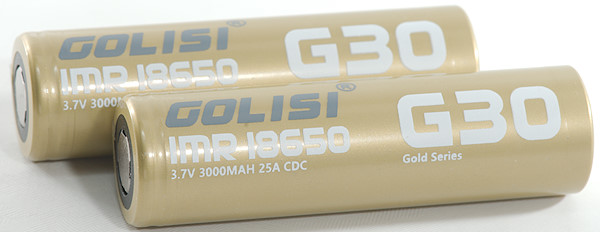 G25 Golisi 18650 Batteria 2500mAh 20A