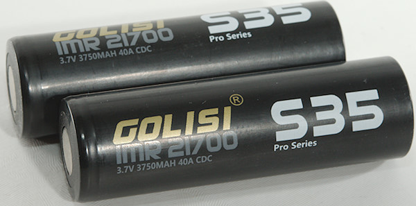 Test/review of Golisi IMR21700 3750mAh S35 (Black) - Rechargeable Batteries  