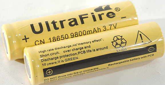 Test of UltraFire TR18650 5000mAh (Blue)