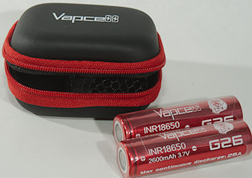 Test Review Of Vapcell Inr18650 2600mah G26 Red 2019 Budgetlightforum Com