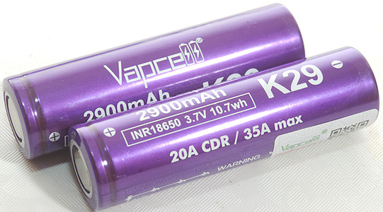 verbrand Adolescent Kapper Battery test-review 18650 individual tests
