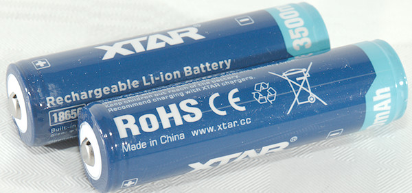 of Xtar 3500mAh (Blue) 2020 - Batteries - BudgetLightForum.com