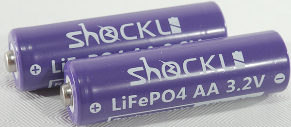 Shockli 14500 battery 3.7V 660mAh Li-ion Rechargeable Battery