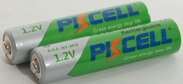 Pile Rechargeable AAA 1.2V Ni-MH 1000mAh Pkcell