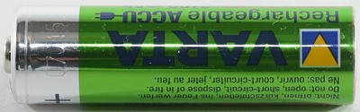 Pilha Recarregável VARTA Recycled AA 2100mAh