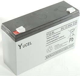 Y12-6L - Yuasa - Batteria ricaricabile, 6 V, piombo acido Farnell Italia