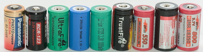 CR123A Battery  CR123A Lithium Batteries