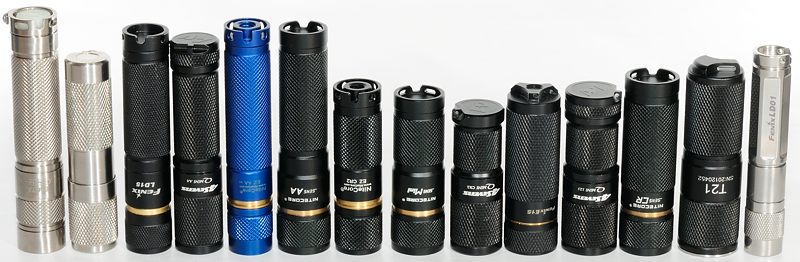 Nitecore Comparison Chart