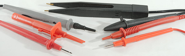 PROBES FOR MULTIMETER fits most popular models 4mm REPLACEMENT TEST LEADS 