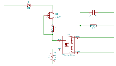 AC switch for multimeter test