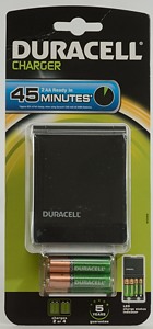 DURACELL - DURACELL Chargeur Piles Rechargeables 45 minutes, CEF27 avec 2  accus AA 1300 mAh et 2 accus AAA 750 mAh disponible chez SOLUTIONS HPC