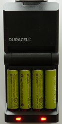 Chargeur CEF27 45MIN Duracell avec 2 piles AA et 2 piles AAA - Bestpiles