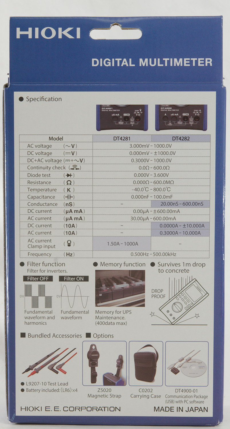 Review of Hioki DT4282