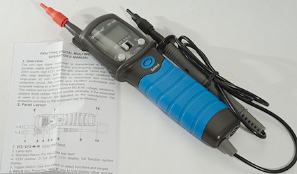 HP-38A Tester Pen,Digital LCD display AC/DC Voltage Tester (HP-38A)