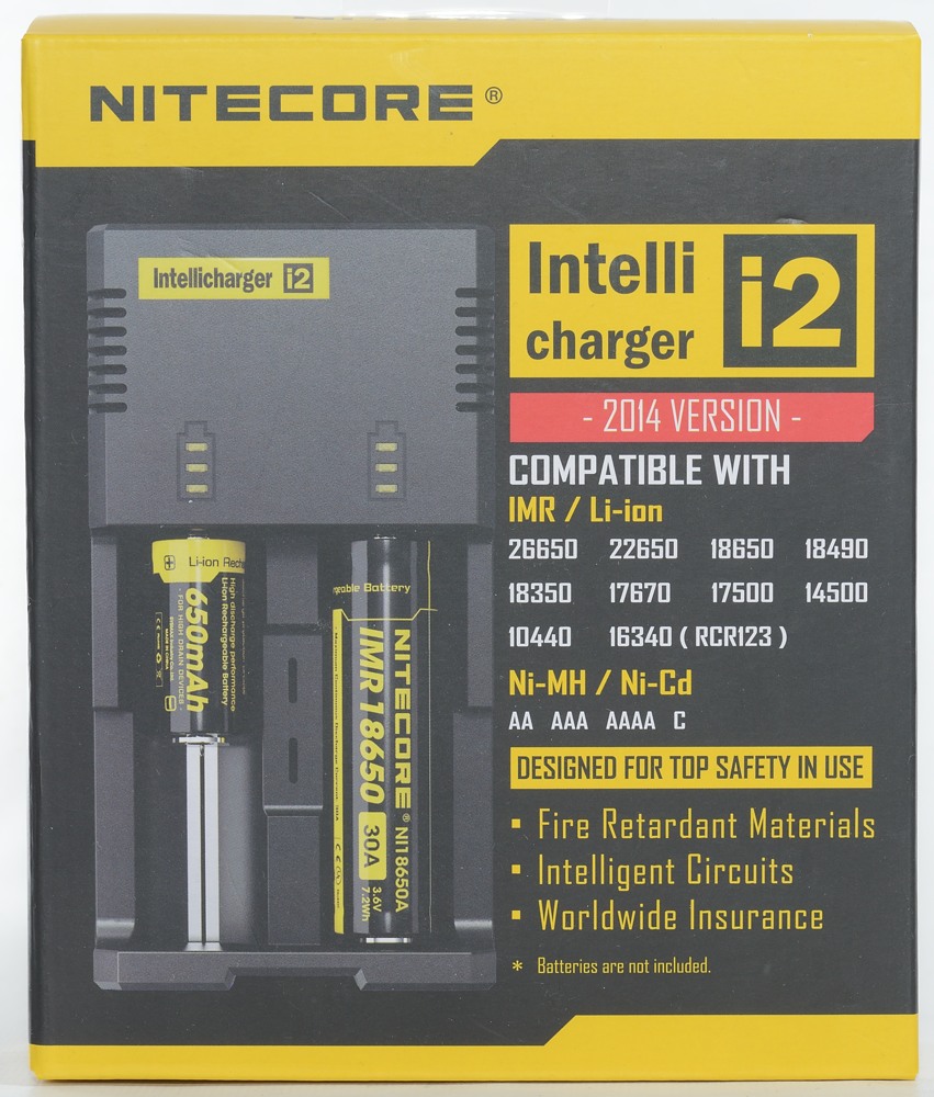 Review of Charger Nitecore Intellicharger i2