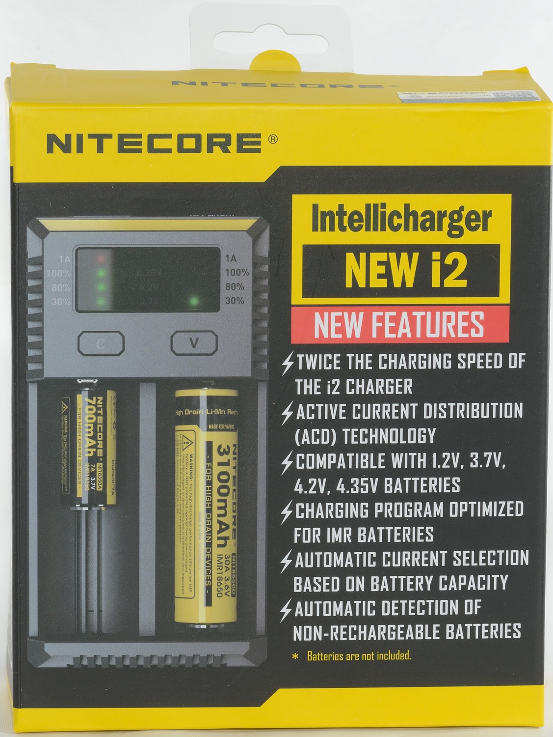Review of Charger Nitecore Intellicharger new i2 2016