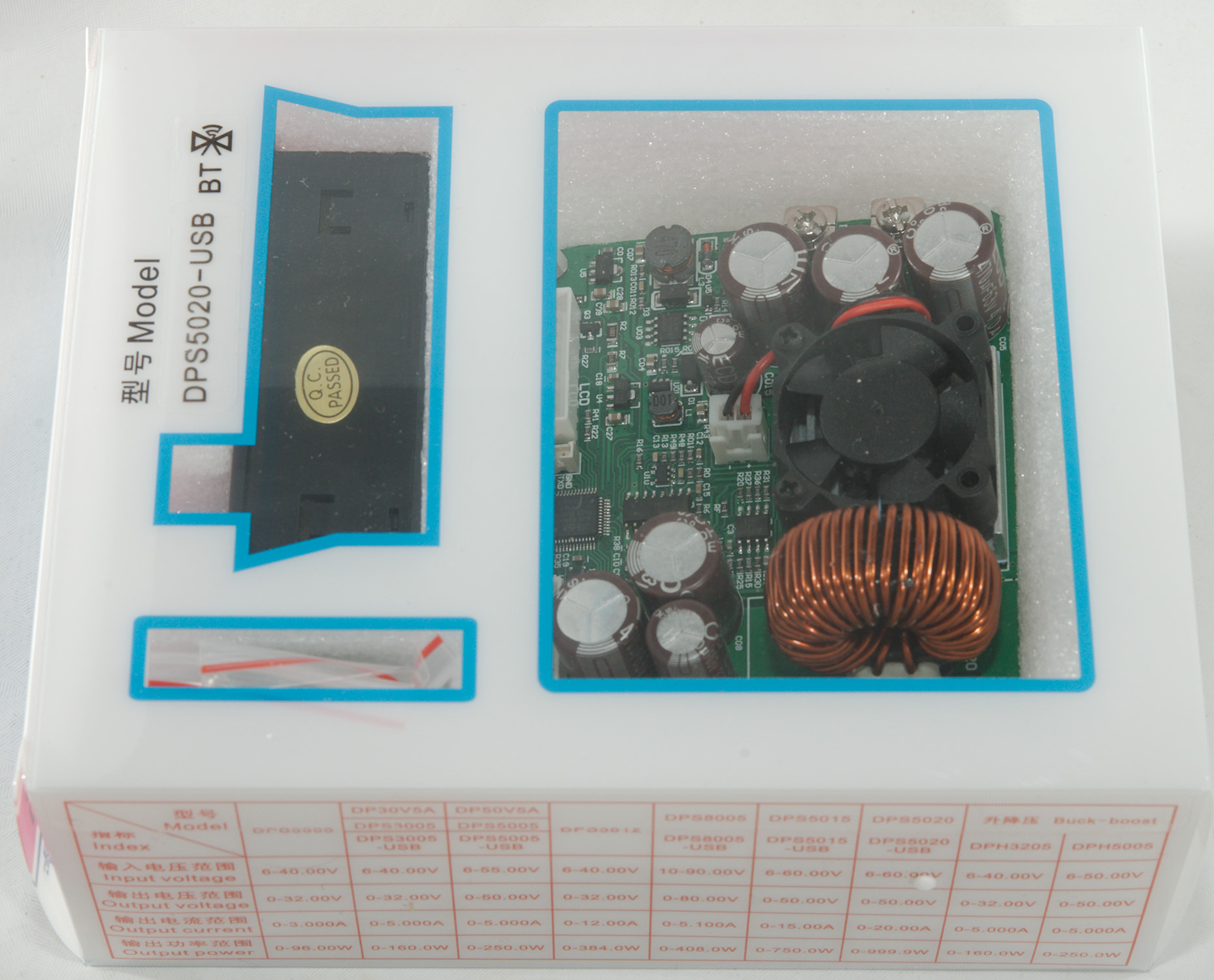 Dps5020 50v 20a digital control dc adjustable step-down Power Supply módulos USB 