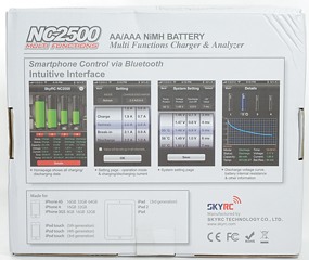 Exiron SKYRC NC2500 SK-100059-01 AA/AAA NIMH Battery Multi Functions Charger & Analyzer 