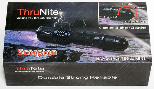 ThruNite Thrunite TURBOHEAD FoR Scorpion LED Tactical Flashlight 