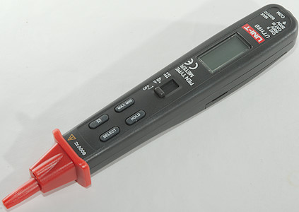 Maximum/Minimum Function UNI-T Pen-Type multimeter UT118B Handheld Digital Multimeter AC/DC Voltmeter Ammeter Capacitance Resistance-Diode-Continuity-Capacitance Tester-Low Voltage Display 