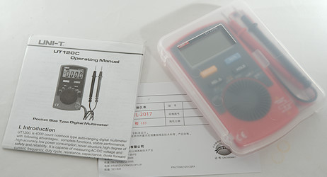 UNI-T UT120C Auto Ranging Digital Multimeter Pocket Size Auto Range AC / DC  Voltmeter Ammeter - Martview