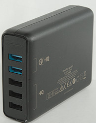 Cargador USB Anker 5 Puertos Black para Casa - A2054B