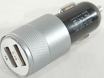 Test of 2.1A USB car charger