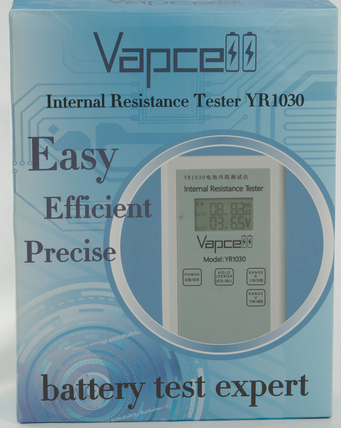 Review of Vapcell Internal Resistance Meter YR1030