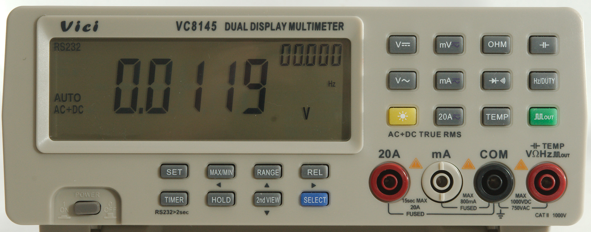 Digital-Multimeter Voltmeter amperíme medidor AC DC tester metros de mano 