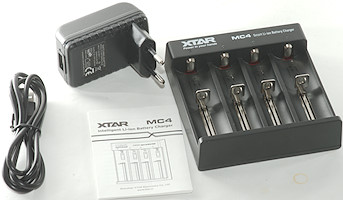 Chargeur Accu MC4 XTAR